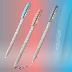 HAUSER Q10 BALL PEN - Blue Black or Red